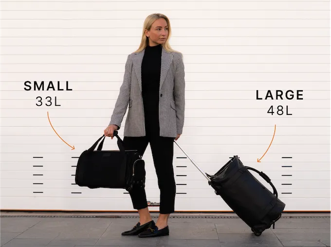 🔥 The Convertible Duffle Garment Luggage w/ Wheels